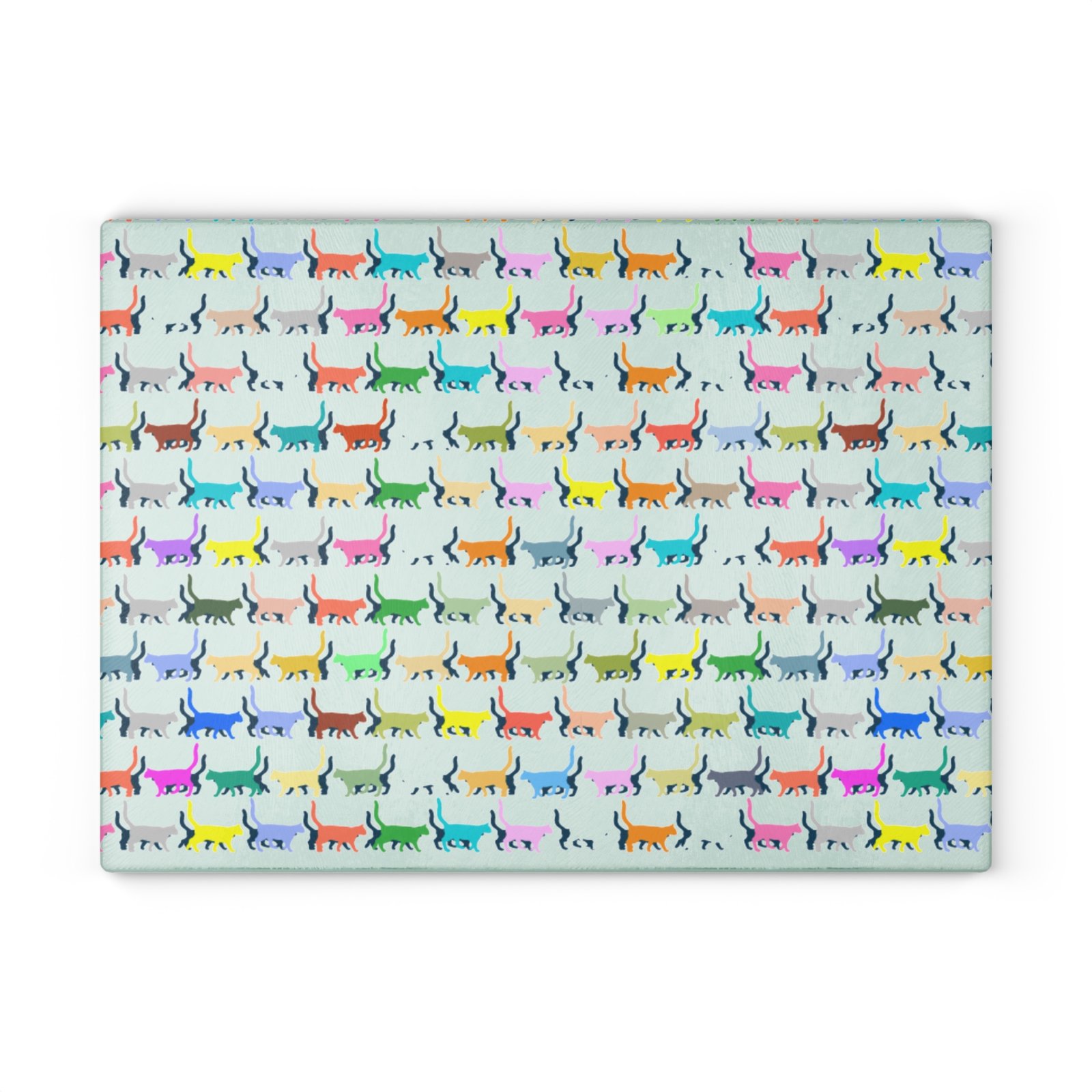 Cat-Themed Glass Cutting Board - Perfect for Cat Lovers, Kitchen Décor - Image 5