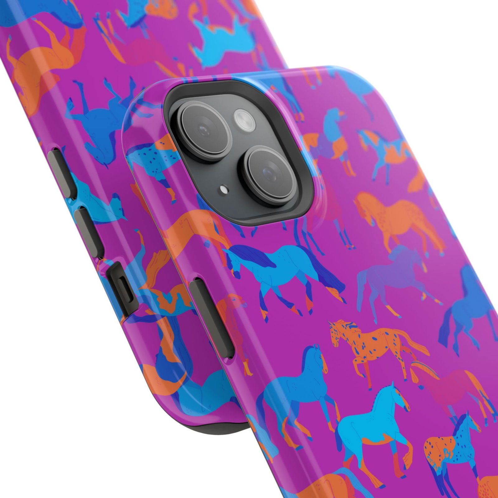 Bright Horses & Ponies All Over MagSafe Tough Cases - Image 82